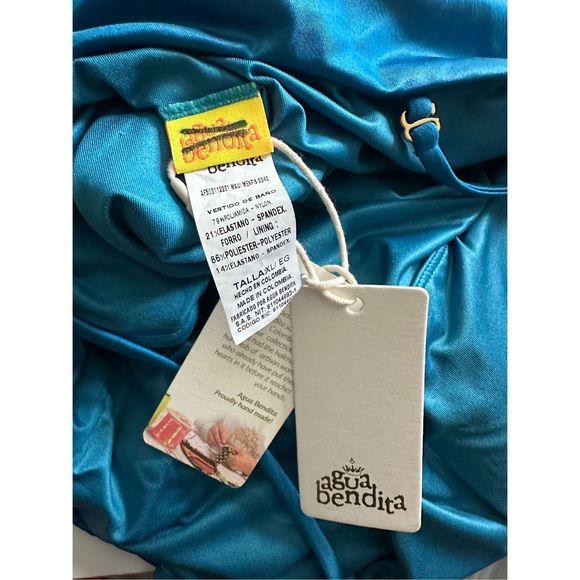 AGUA BENDITA Maui Menfis Cutout One Piece Swimsuit XL $160 - Picture 10 of 10